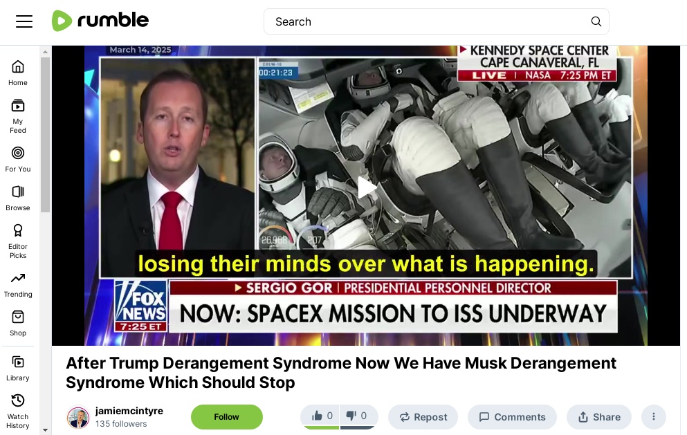 After Trump Derangement Syndrome Now We Have Musk Derangement Syndrome