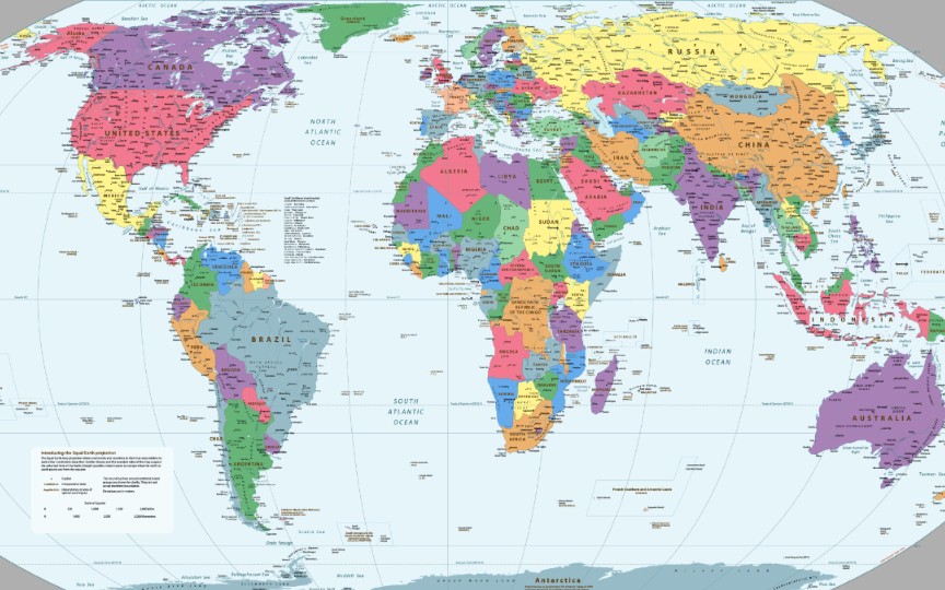 Australian National Review - Redraw World Map ‘to Show Greatness of ...