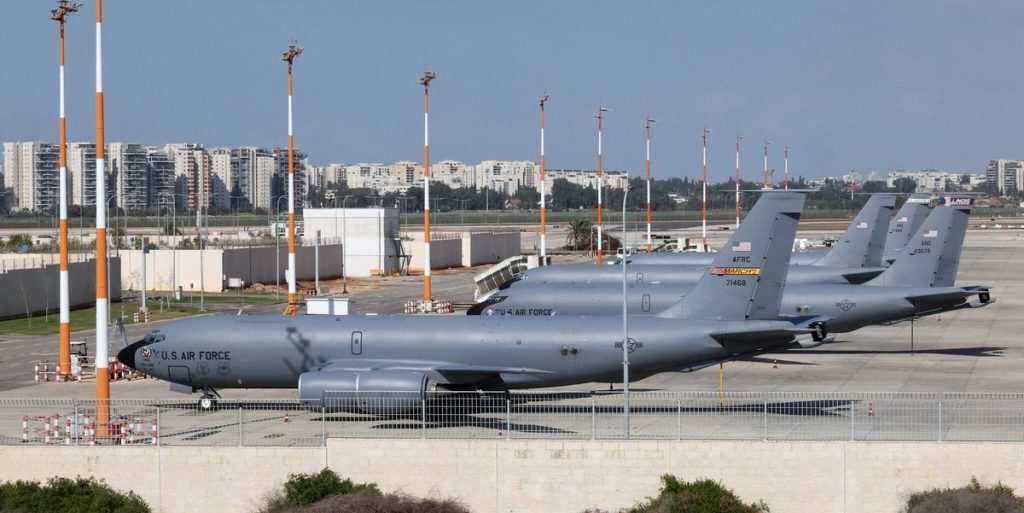 The U.S. is Quietly Beginning to Pull Military Assets out of Israel, Starting with about 20% of Its Aerial Refueling Planes at Ben Gurion Airport