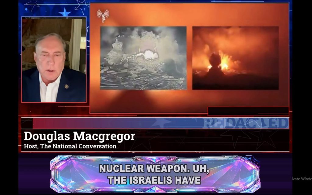 Col. Macgregor Confirms the Zionist Regime Dropped a Massive Fuel-air Explosive on a Southern Lebanese Town