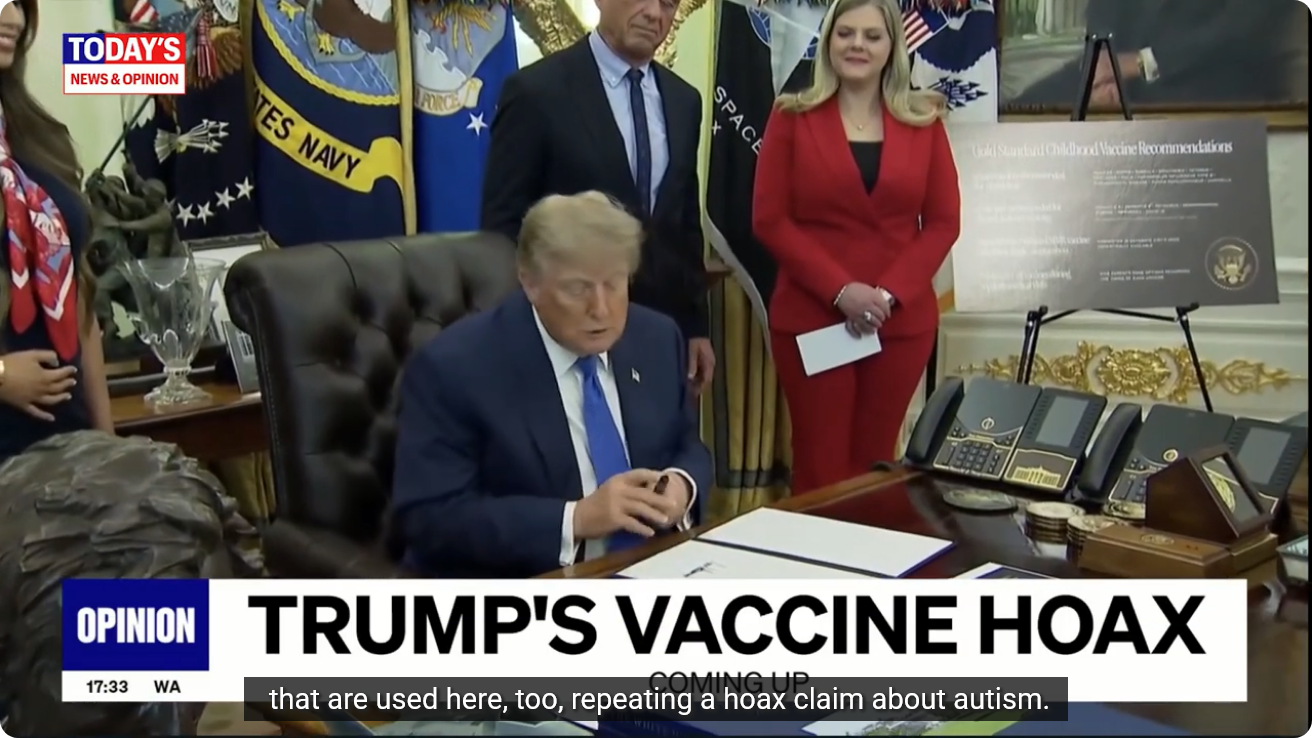 Bolt gets undone over Trump-Kennedy childhood vaccine policy changes