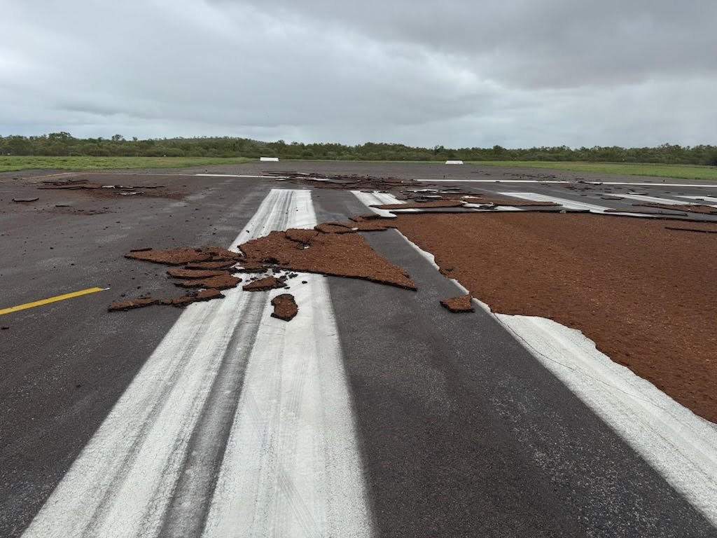 Damaged Cloncurry airstrip curtails critical FIFO workforce