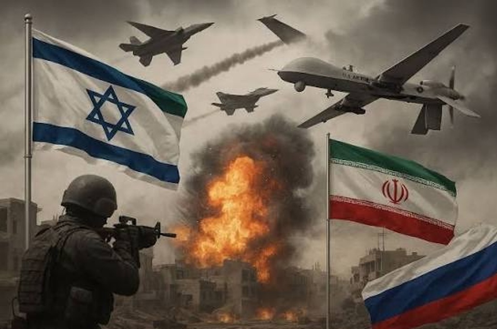 Does this Explain why Israel is behind both the Ukriane War against Russia and the War against Iran?