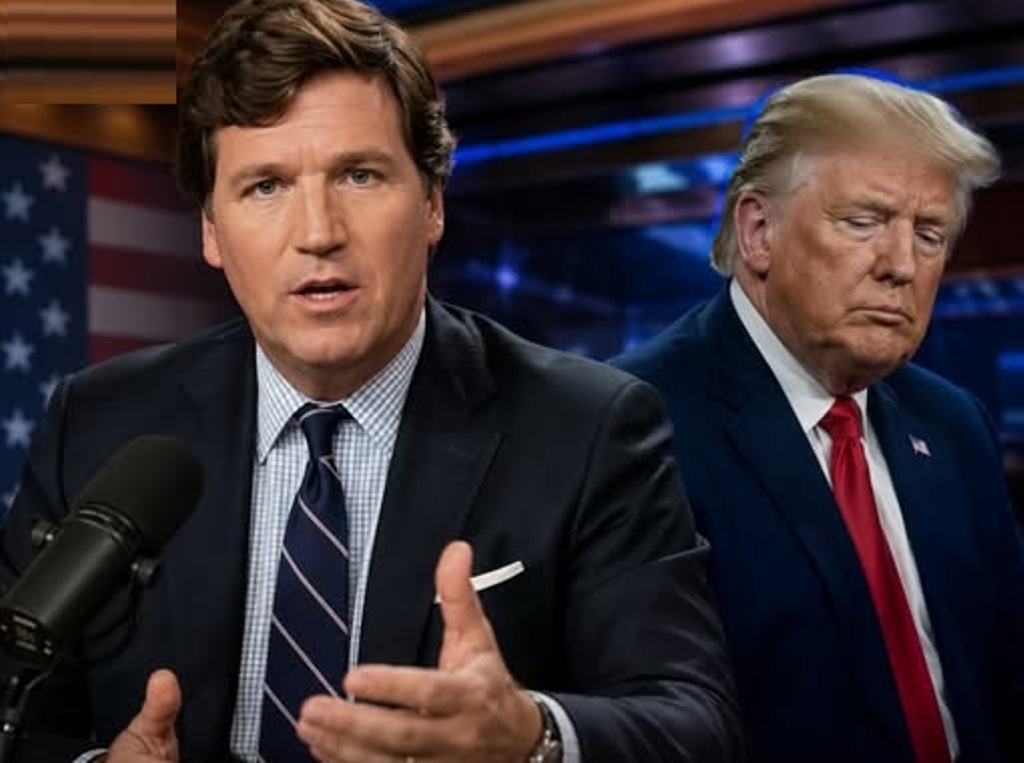 Tucker Carlson said that he was “15 Feet Away” at the Inauguration in 2025 and he Saw that Donald Trump did not put his hand on The Bible