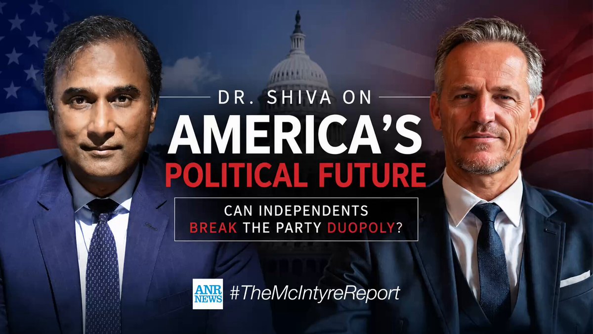 America’s Political Future is at a Crossroads. Dr. Shiva on America’s Political Future: Can Independents Break the Party Duopoly?