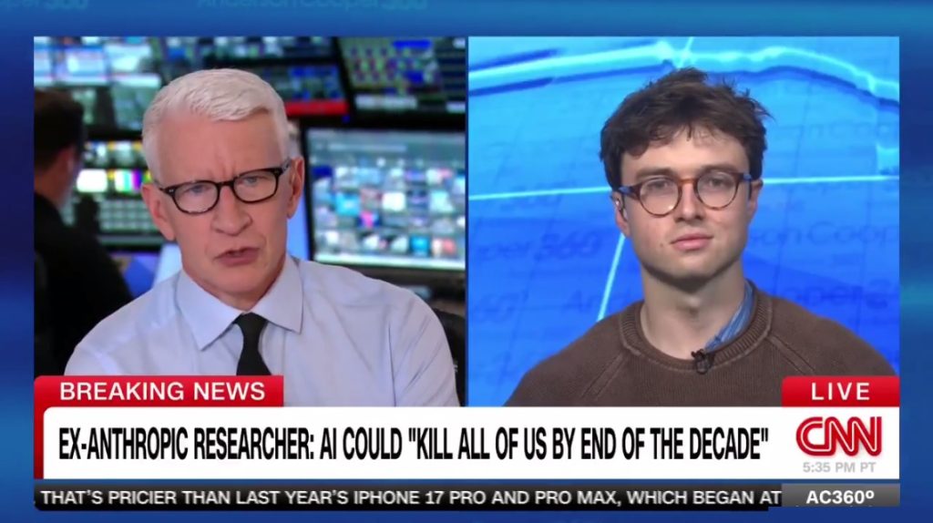 Former Anthropic Employee Jacob Coxon says the AI Industry is “Gambling with Our Lives”