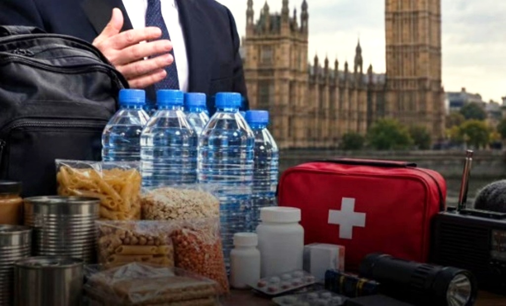 In the Last Couple of Weeks the Corrupt UK Government has Advised People to Stockpile Food, Water etc. To Prepare for National Emergencies