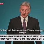 Kremlin: Russia does not Threaten France or any other State in Europe. President Putin has said this Repeatedly