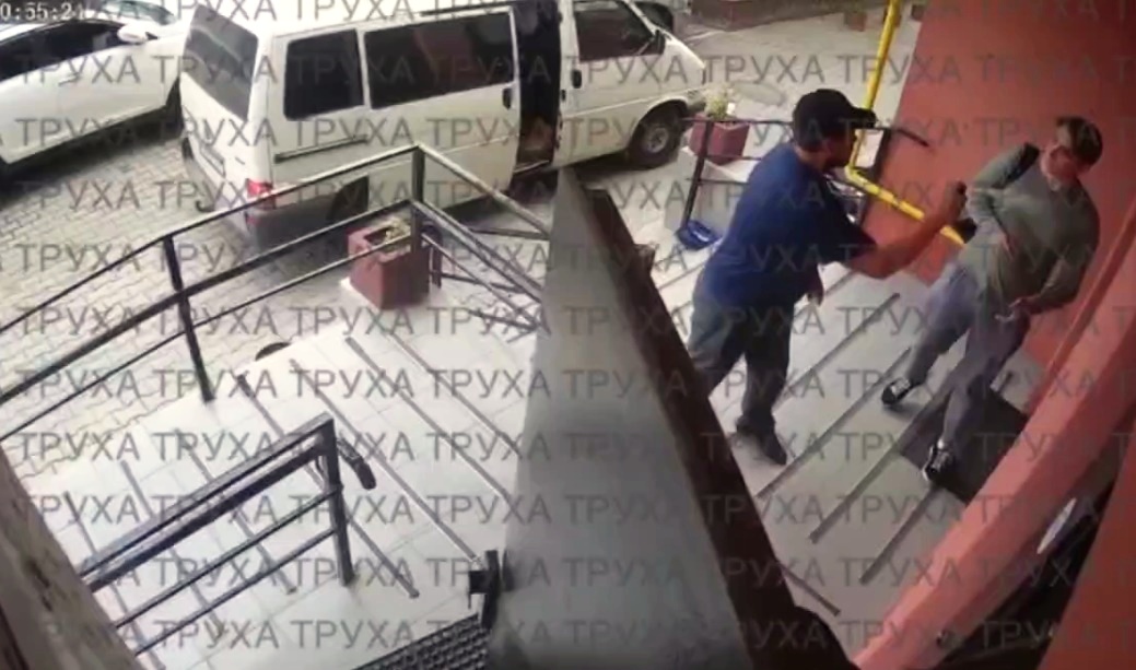 Man Cruelly Snatched by Zelensky’s Thugs, His Friend Pepper Spayed and Kicked
