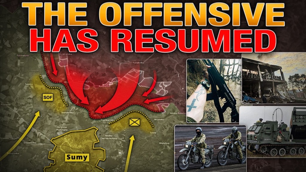 THE SUMY OFFENSIVE RESUMES Kyiv’s Digital Infrastructure Burns Military Summary 2026.09.26