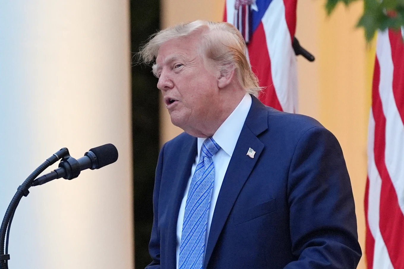 Trump Says he is Banning CNN, MS NOW and Politico from White House over their Coverage