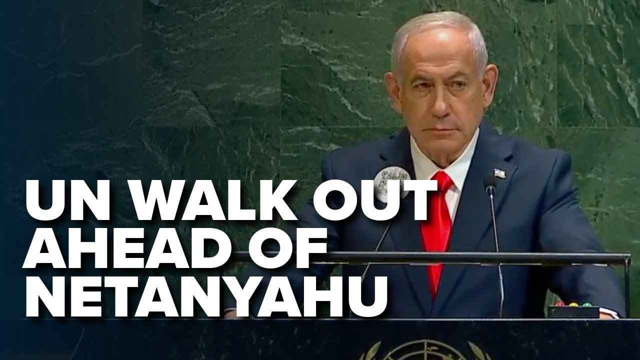 U.N. General Assembly Delegates Walk Out Before Israeli PM Netanyahu’s Speech