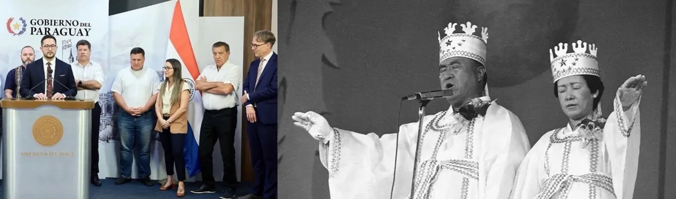 HAPPY CLAPPERS: Epstein Files’ King Carl XVI Gustaf of Sweden’s Senior Advisor Mr. Per Olofsson Stands to Attention With Trump’s Narco-Trafficking “Moonie” Allies in Paraguay