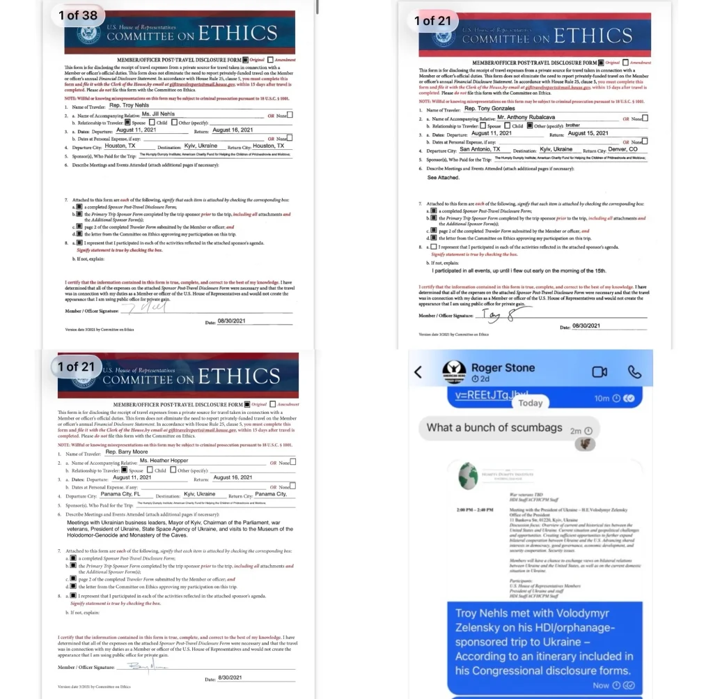 EPSTEIN BROTHERS: Why did final Epstein Files holdouts and Trump henchmen Congressmen Nehls, Gonzales, Moore Secretly Meet Zelenskyy in Kiev with a Mark Epstein-directed “NGO”?