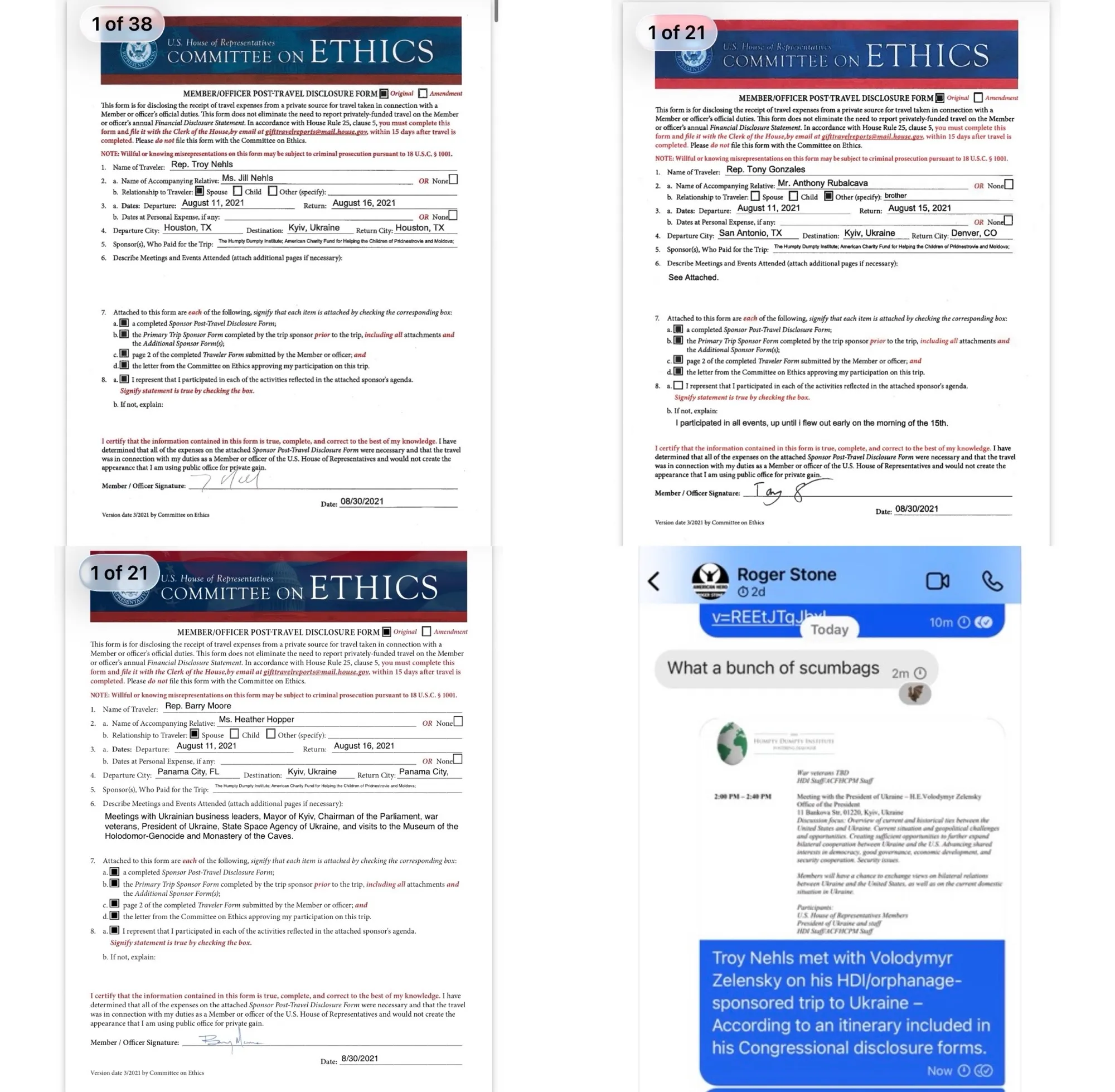 EPSTEIN BROTHERS: Why did final Epstein Files holdouts and Trump henchmen Congressmen Nehls, Gonzales, Moore Secretly Meet Zelenskyy in Kiev with a Mark Epstein-directed “NGO”?
