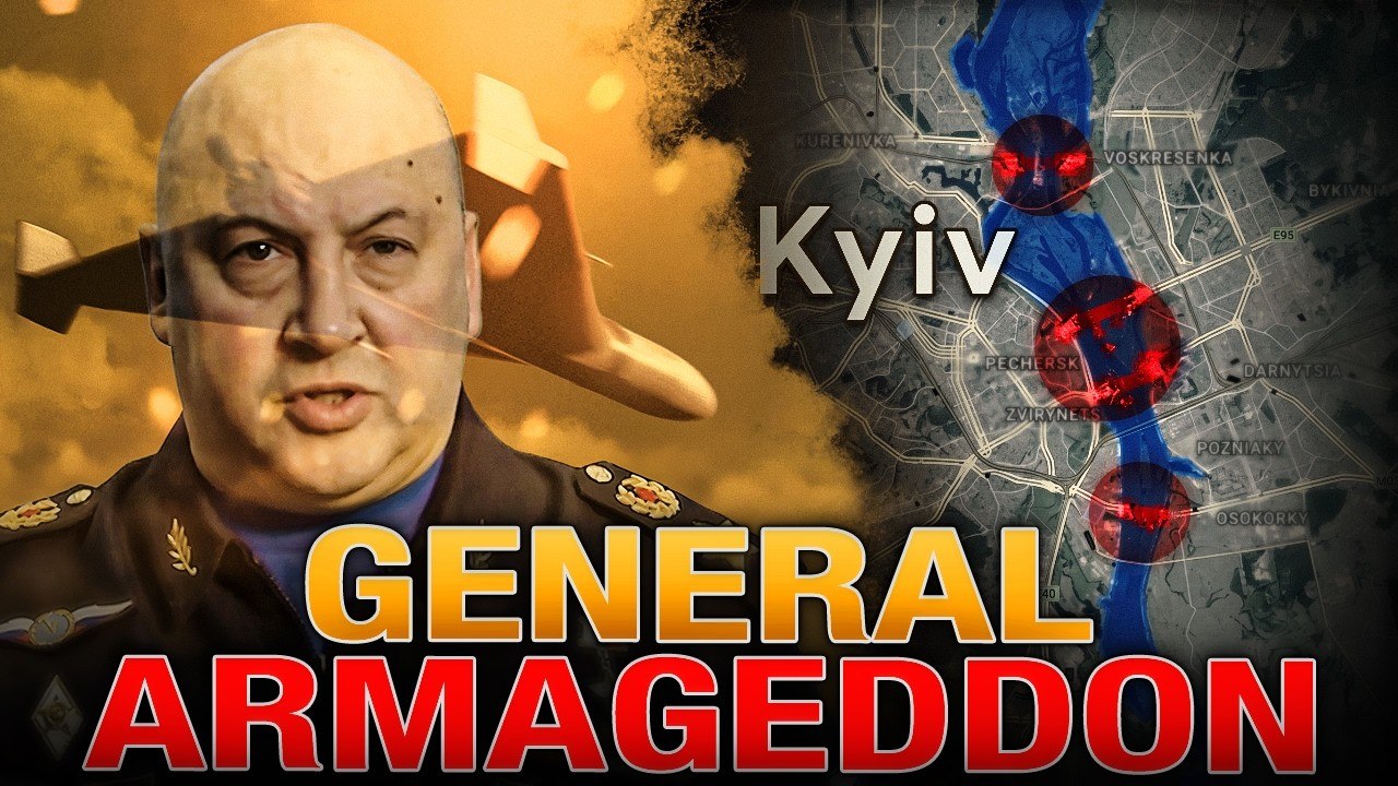 GENERAL ARMAGEDDON RETURNS: Putin Orders Surovikin to Destroy Kyiv’s Bridges MS 2026.10.08