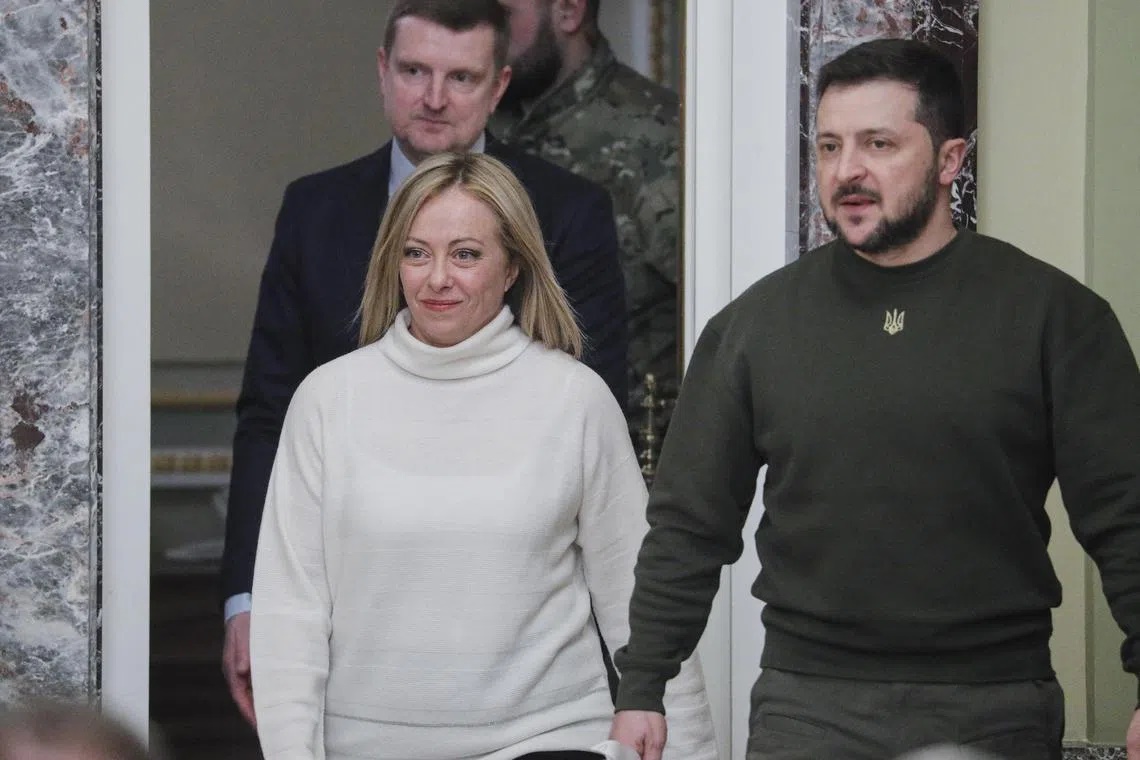 Italian Prime Minister Giorgia Meloni has put on Hold a Package of Military Aid to Ukraine, Pending the US Midterm Elections, According to Il Giornale d’Italia Italian Prime Minister Giorgia Meloni has put on Hold a Package of Military Aid to Ukraine, Pending the US Midterm Elections, According to Il Giornale d’Italia
