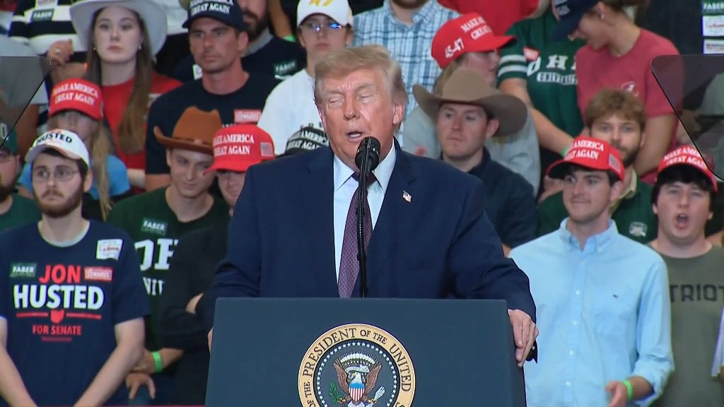 President Trump is Heckled Multiple Times During his Rally in Chillicothe, Ohio
